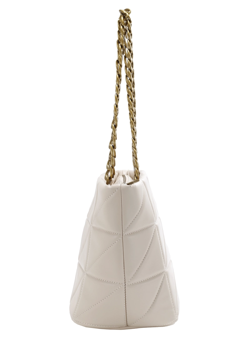 CARTERA TOTE QUILT Y CADENA ZAPPA - ZAM104X | BLANCO - 3