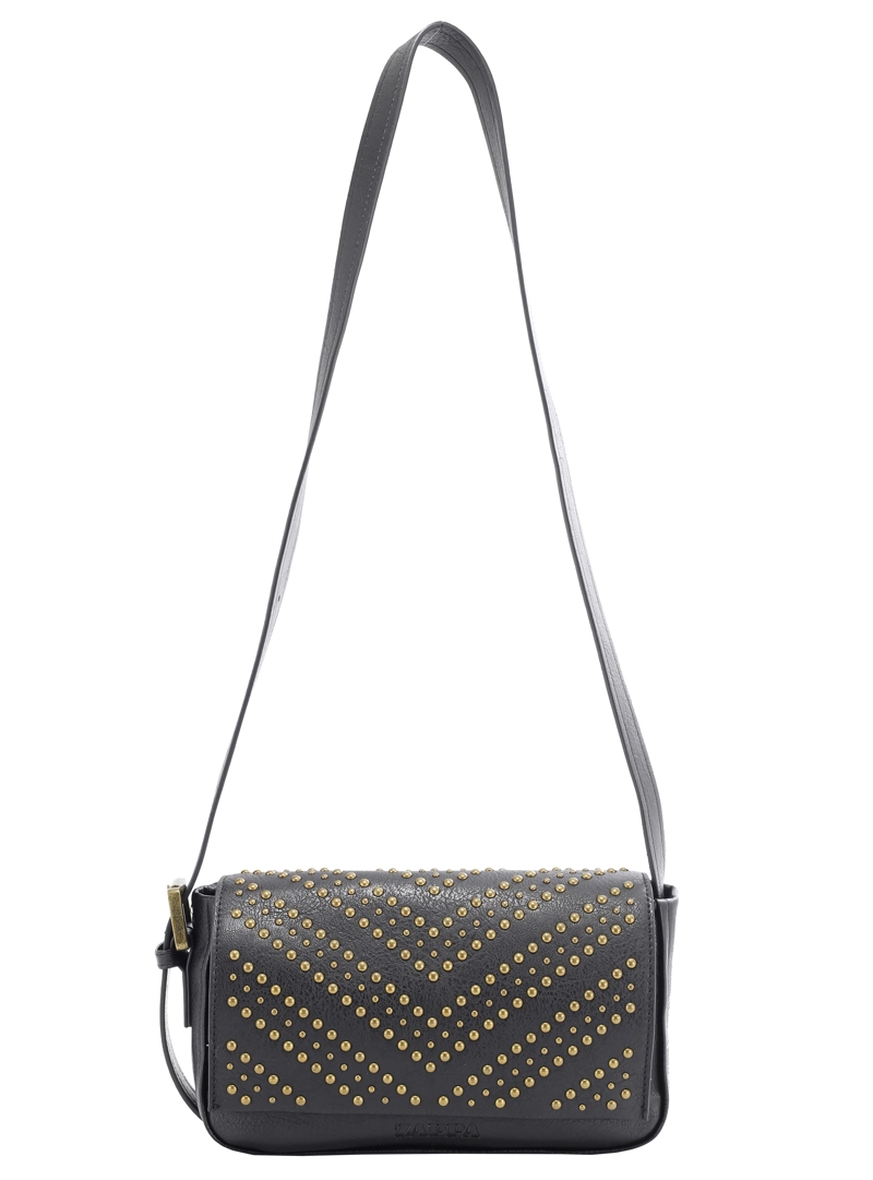 CARTERA BANDOLERA DETALLE TACHAS ZAPPA - ZAM105X | NEGRO - 3