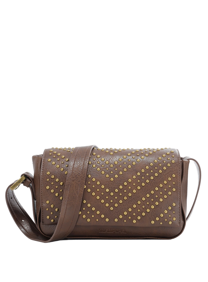 CARTERA BANDOLERA DETALLE TACHAS ZAPPA - ZAM105X | NEGRO - 7