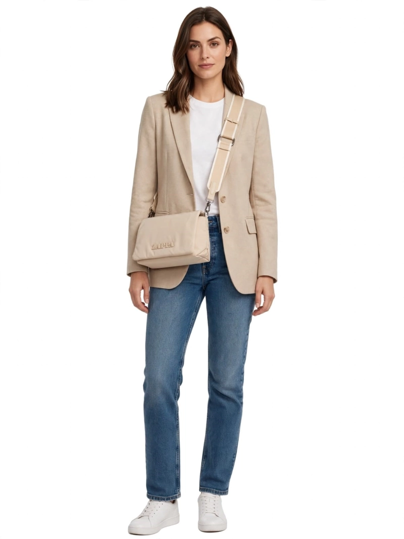 CARTERA BANDOLERA LIVIANA ZAPPA - ZAM108X | BEIGE - 1