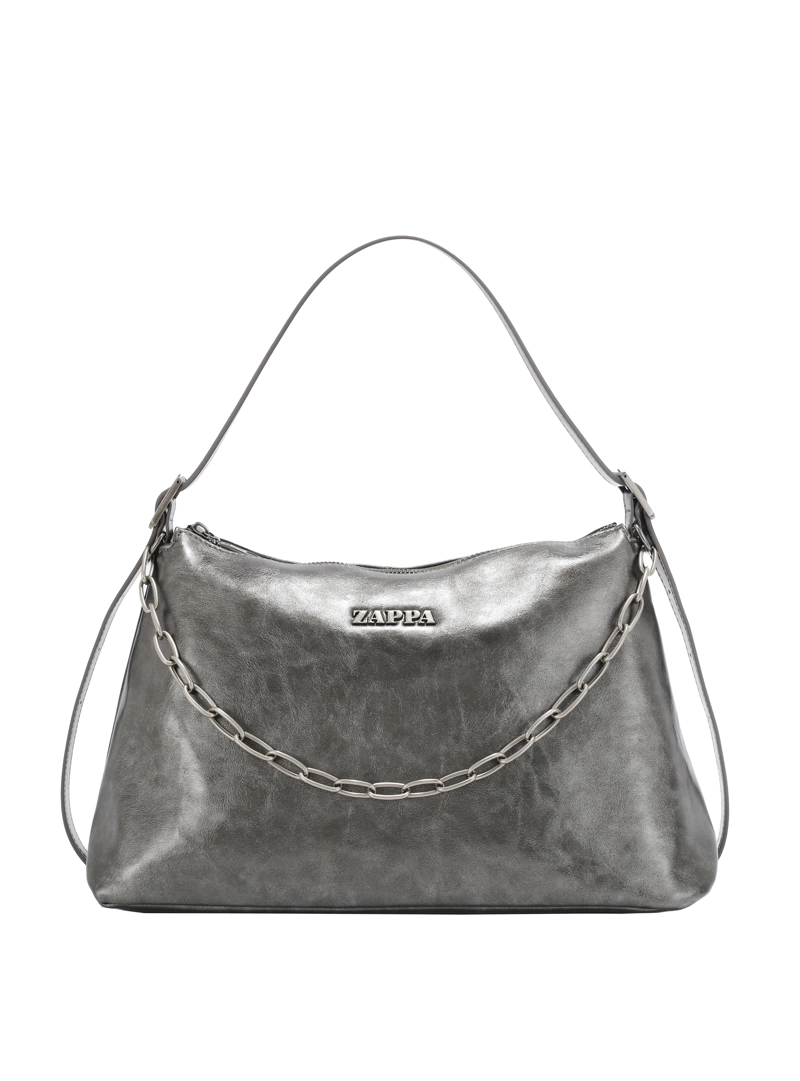 CARTERA TOTE DETALLE CADENA ZAPPA - ZAM110X | PLATEADO - 6