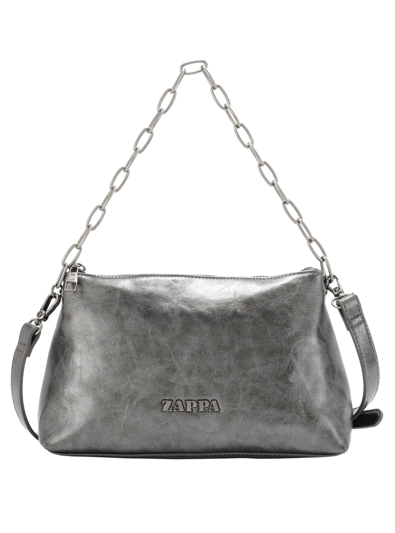 CARTERA BANDOLERA DETALLE CADENA ZAPPA - ZAM111X | NEGRO - 8
