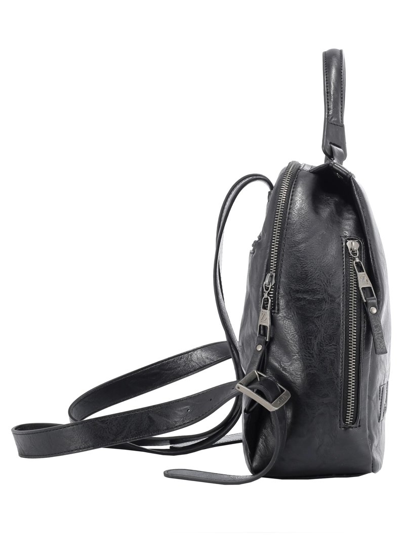 MOCHILA MUJER EFECTO VINTAGE ZAPPA - ZAM112X | NEGRO - 4