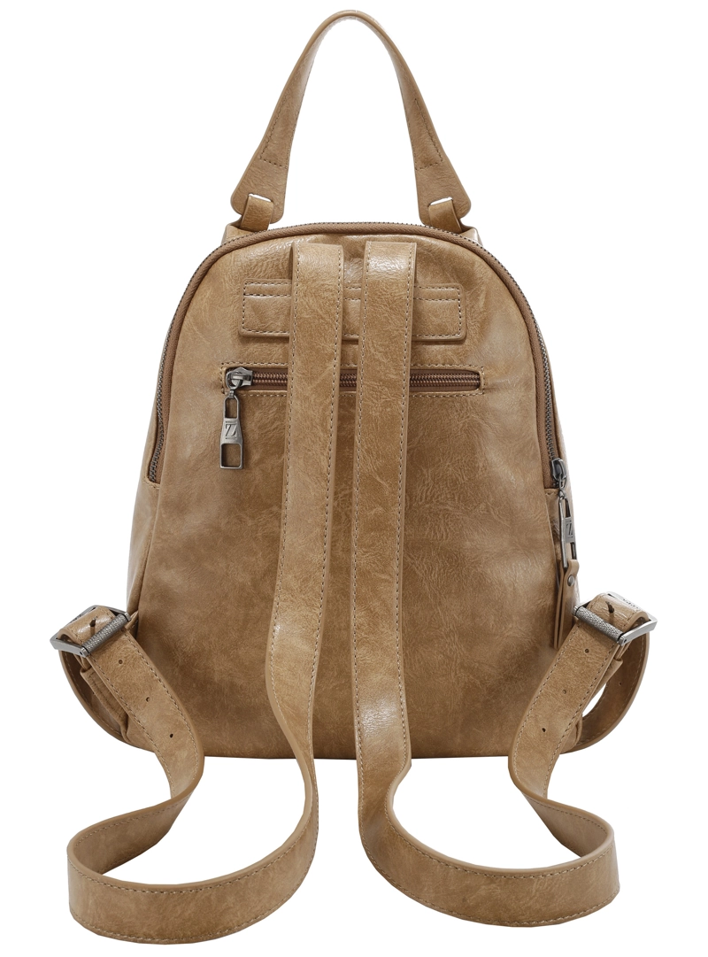 MOCHILA MUJER EFECTO VINTAGE ZAPPA - ZAM112X | NEGRO - 7