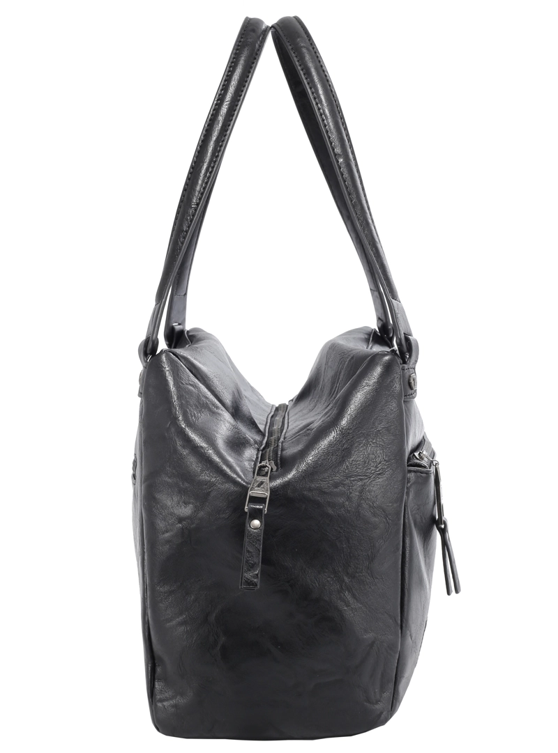 CARTERA TOTE EFECTO VINTAGE ZAPPA - ZAM113X | NEGRO - 4