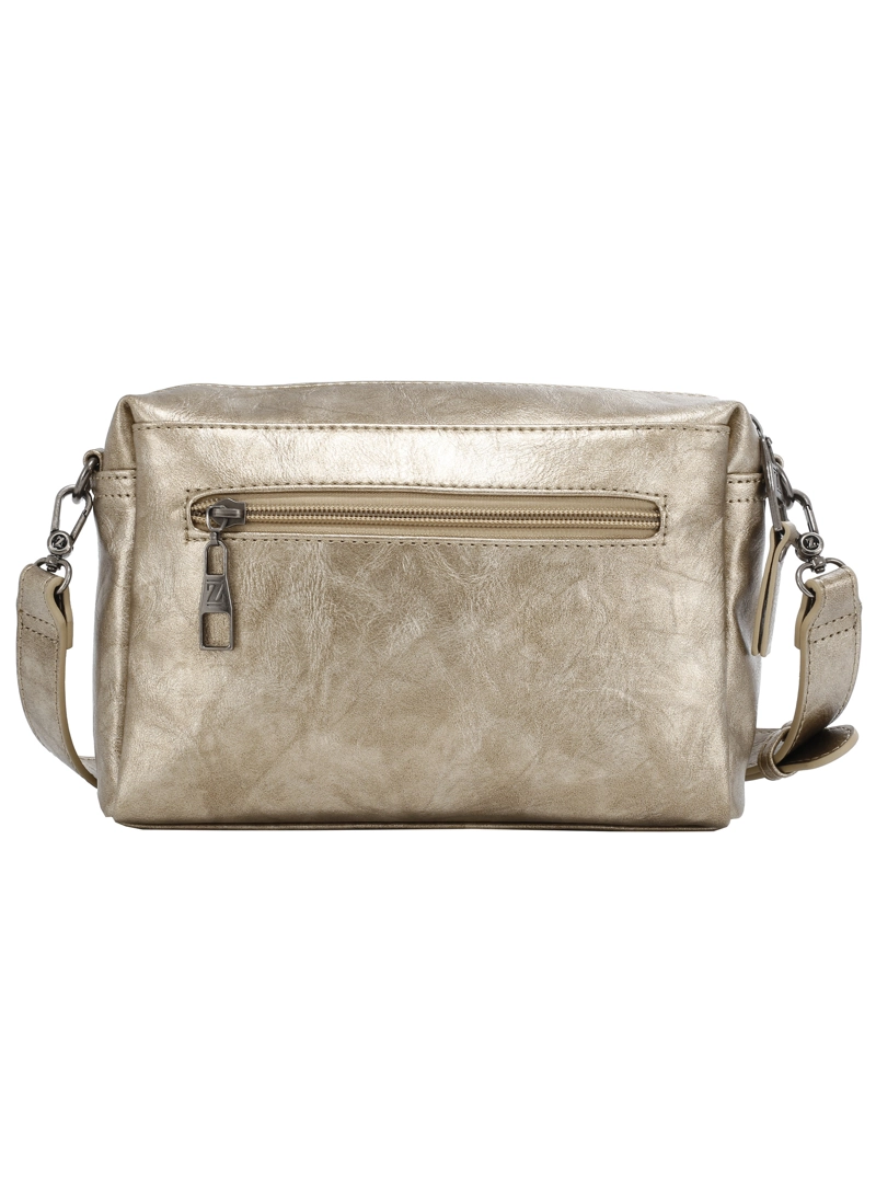CARTERA BANDOLERA EFECTO VINTAGE ZAPPA - ZAM114X | DORADO - 5