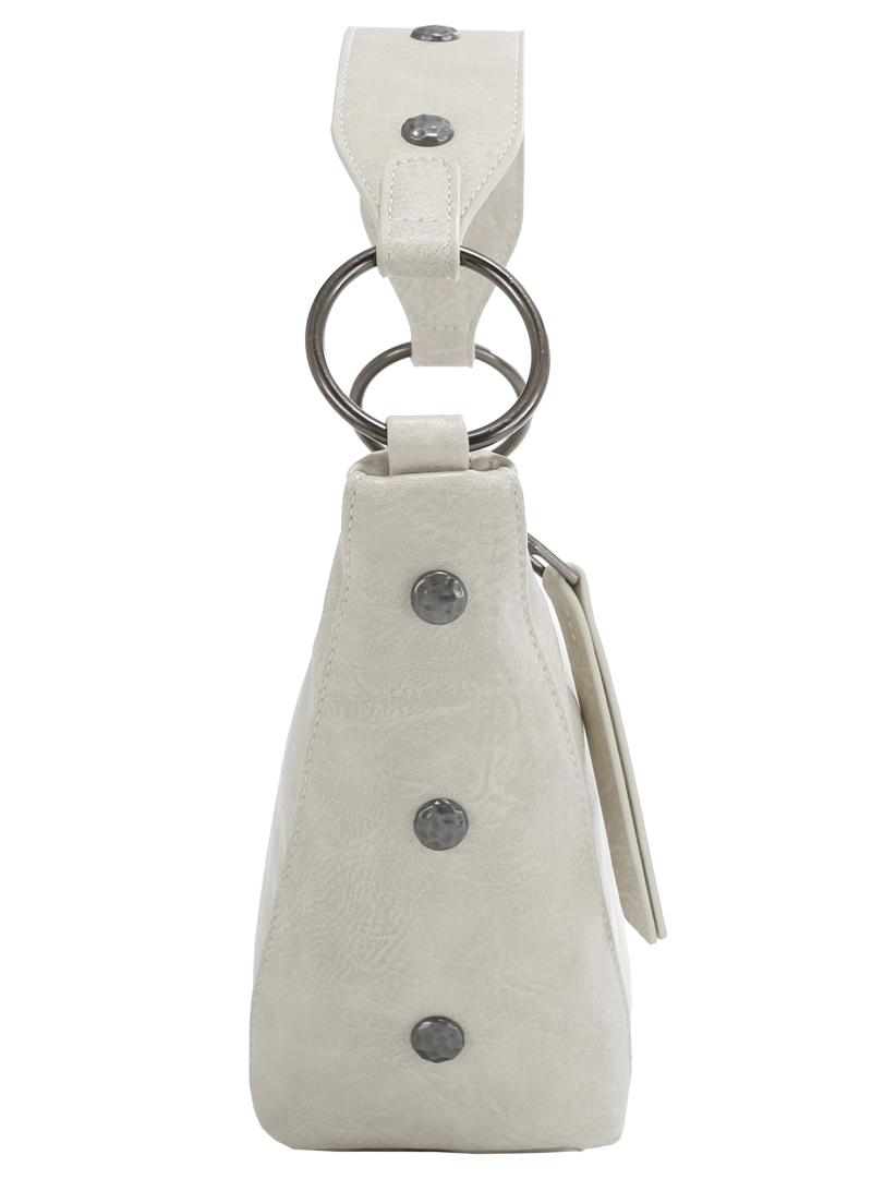 CARTERA TOTE CON TACHAS ZAPPA - ZAM116X | BLANCO - 8