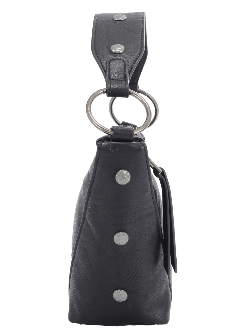 CARTERA TOTE CON TACHAS ZAPPA - ZAM116X | NEGRO - 5