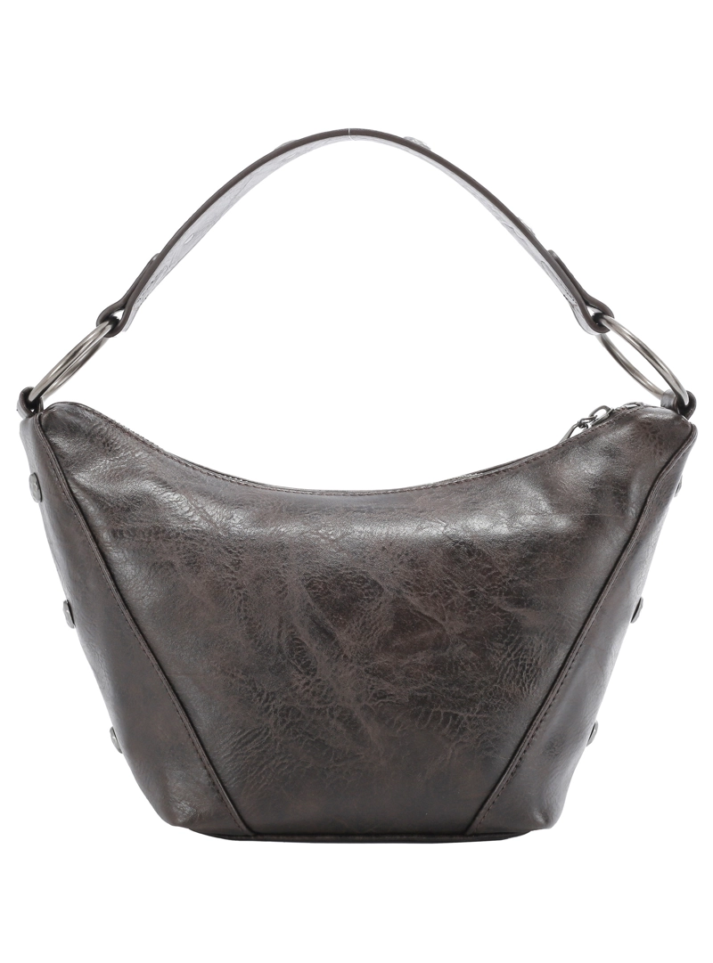 CARTERA TOTE CON TACHAS ZAPPA - ZAM116X | MARRON OSCURO - 3