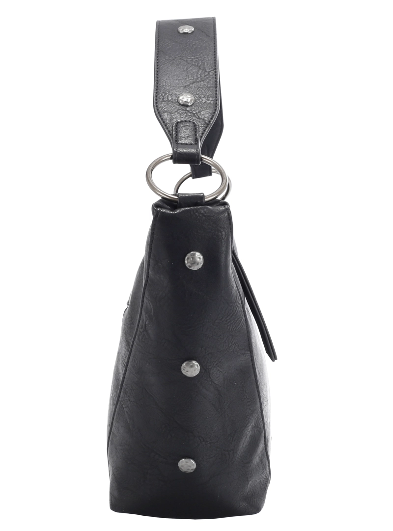CARTERA TOTE CON TACHAS ZAPPA - ZAM117X | NEGRO - 4