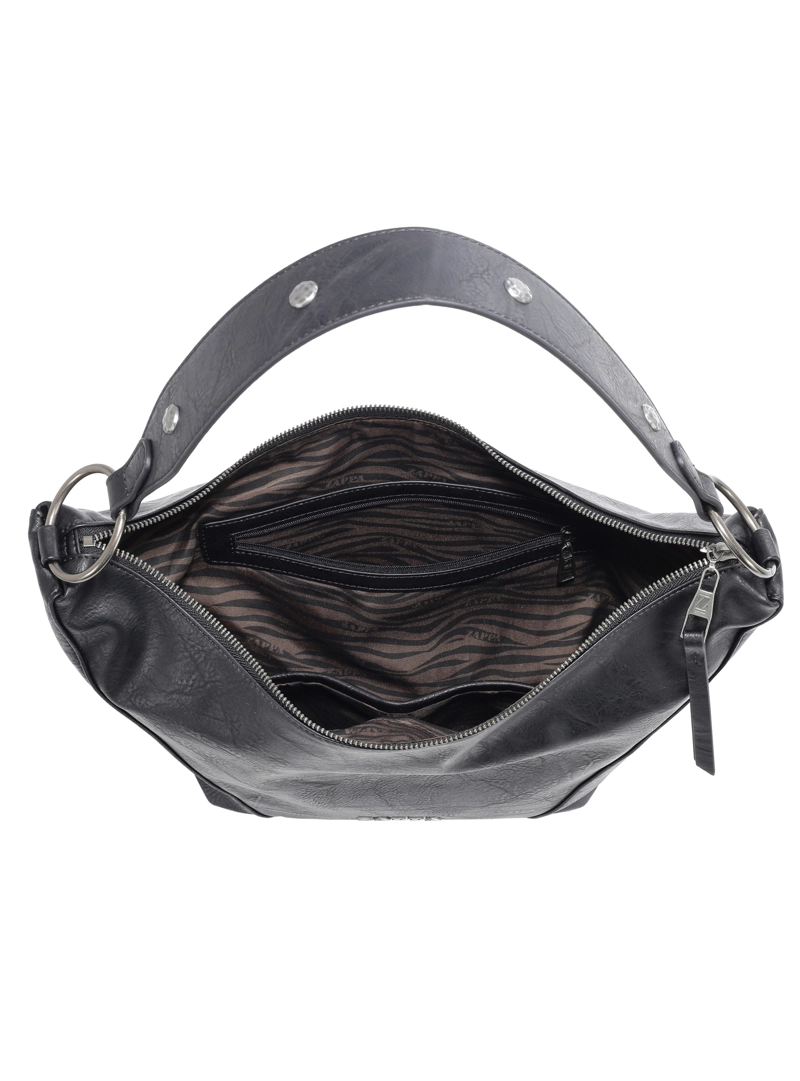 CARTERA TOTE CON TACHAS ZAPPA - ZAM117X | NEGRO - 5
