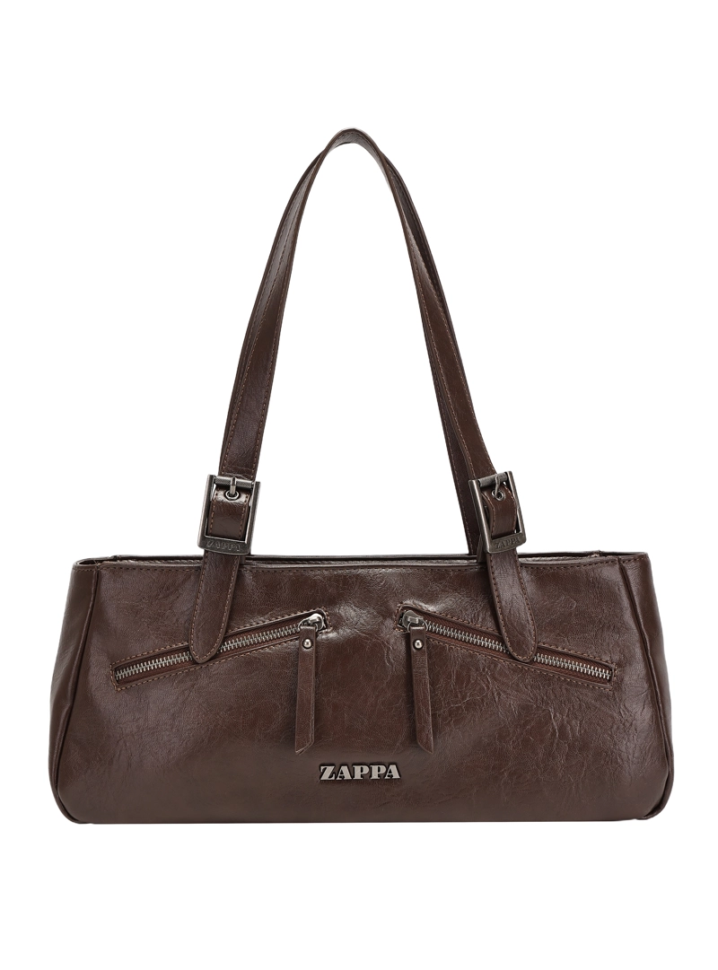 CARTERA TOTE BAGUETTE ZAPPA - ZAM086X | MARRON OSCURO - 6