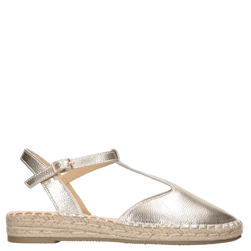 ALPARGATA CASUAL MUJER POLLINI - POM0121 | DORADO - 1
