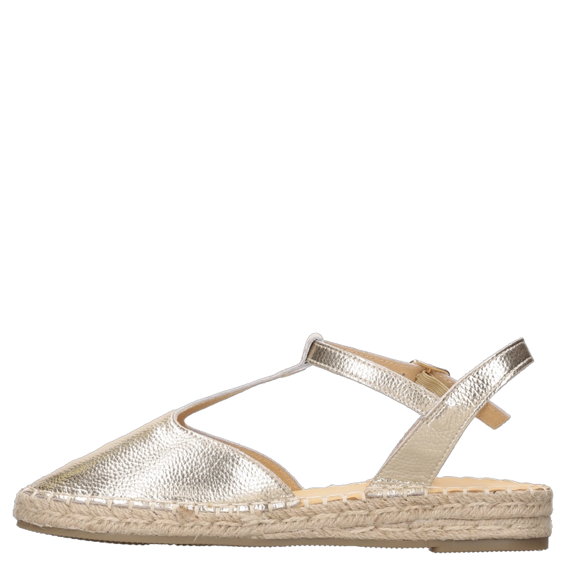 ALPARGATA CASUAL MUJER POLLINI - POM0121 | DORADO - 4