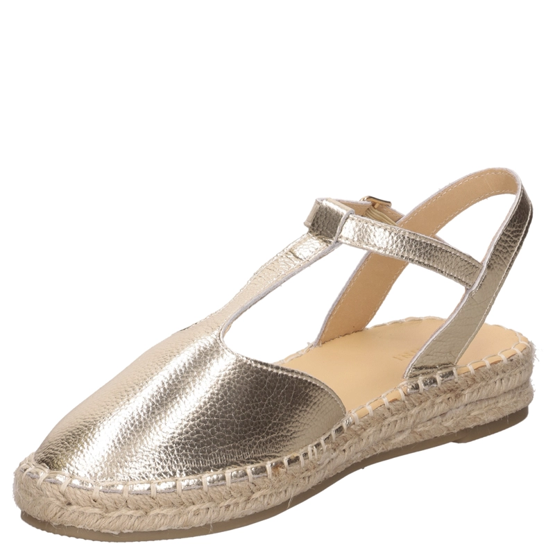 ALPARGATA CASUAL MUJER POLLINI - POM0121 | DORADO - 5