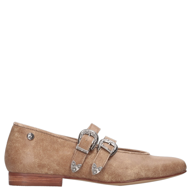 BALLERINA CASUAL MUJER ZAPPA - ZAM0216 | MARRON - 1