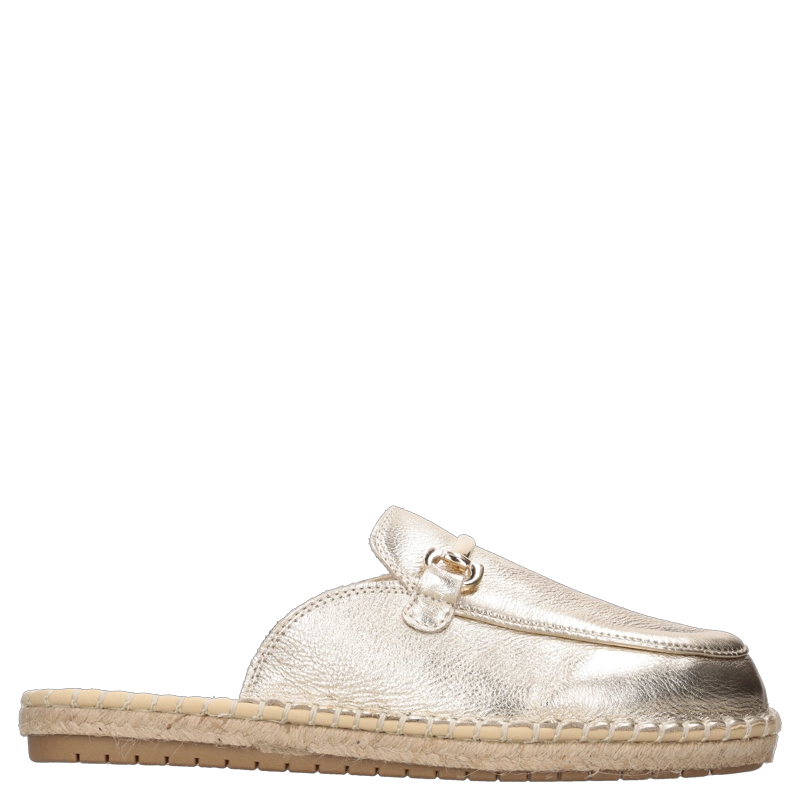 BABUCHA CASUAL MUJER POLLINI - POM0383 | DORADO - 1