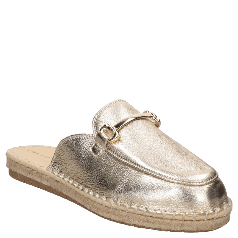 BABUCHA CASUAL MUJER POLLINI - POM0383 | DORADO - 2