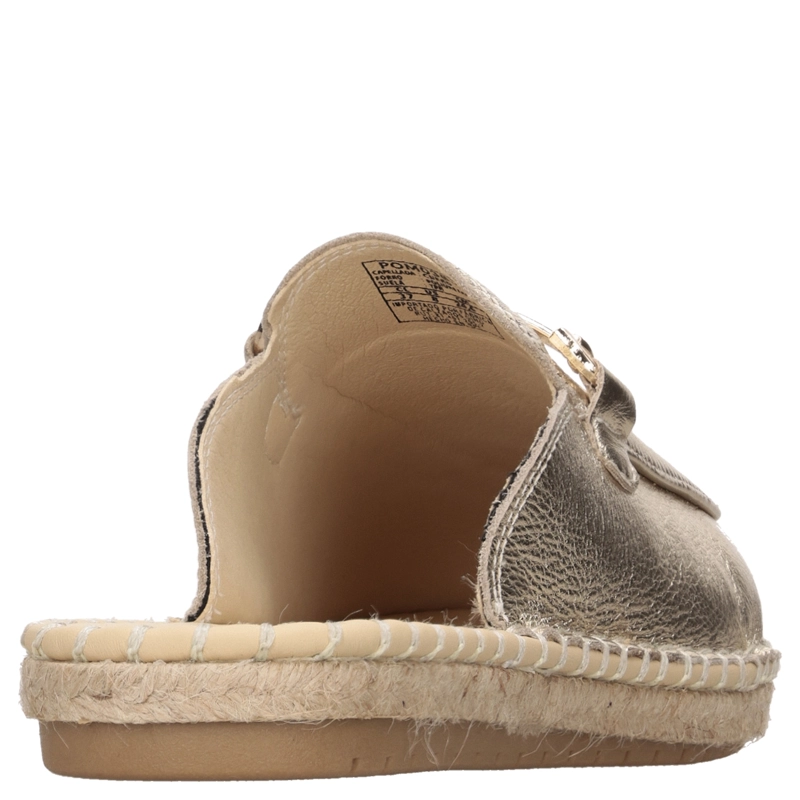 BABUCHA CASUAL MUJER POLLINI - POM0383 | DORADO - 3