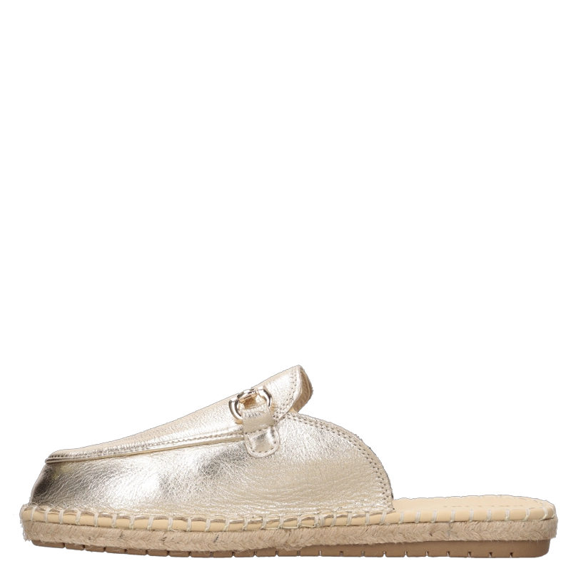 BABUCHA CASUAL MUJER POLLINI - POM0383 | DORADO - 4