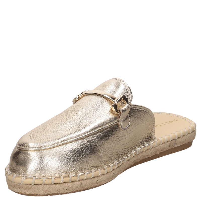 BABUCHA CASUAL MUJER POLLINI - POM0383 | DORADO - 5