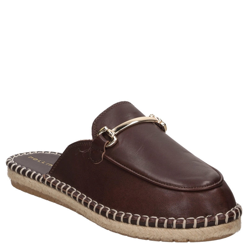 BABUCHA CASUAL MUJER POLLINI - POM0383 | DORADO - 7