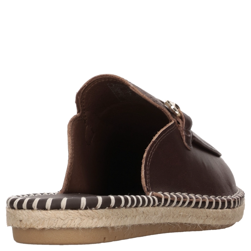 BABUCHA CASUAL MUJER POLLINI - POM0383 | DORADO - 8