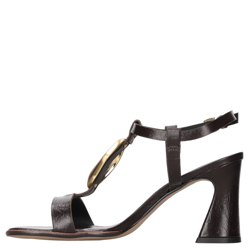 SANDALIA CASUAL MUJER MINGO - MIM0223 | MARRON OSCURO - 4