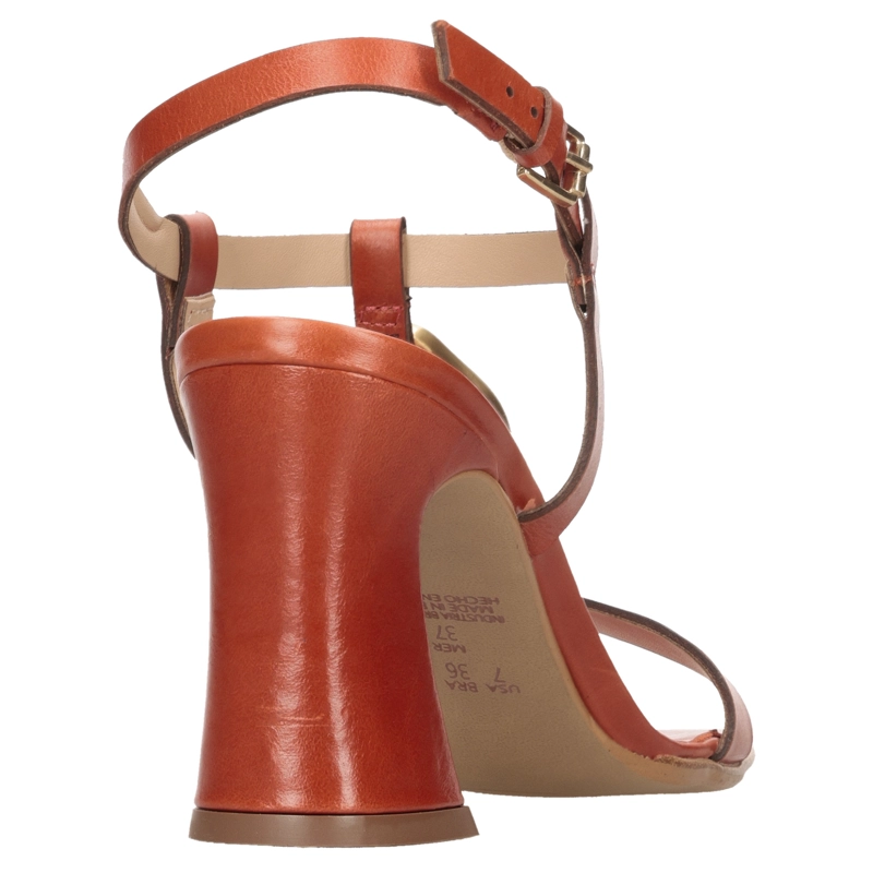 SANDALIA CASUAL MUJER MINGO - MIM0223 | MARRON OSCURO - 8
