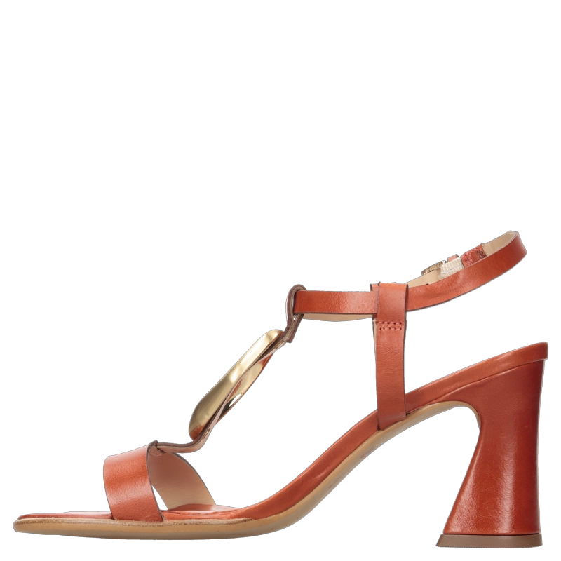 SANDALIA CASUAL MUJER MINGO - MIM0223 | MARRON OSCURO - 9