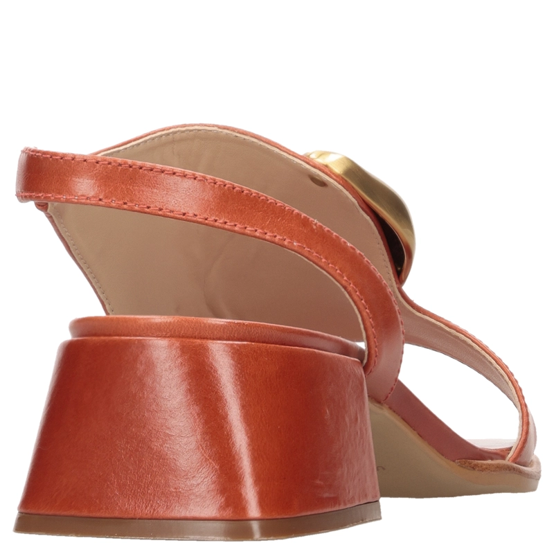 SANDALIA CASUAL MUJER MINGO - MIM0224 | MARRON CLARO - 8