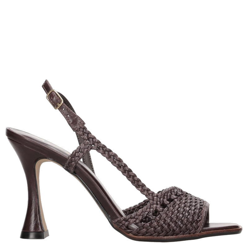 SANDALIA CASUAL MUJER MINGO - MIM0226 | MARRON OSCURO - 1