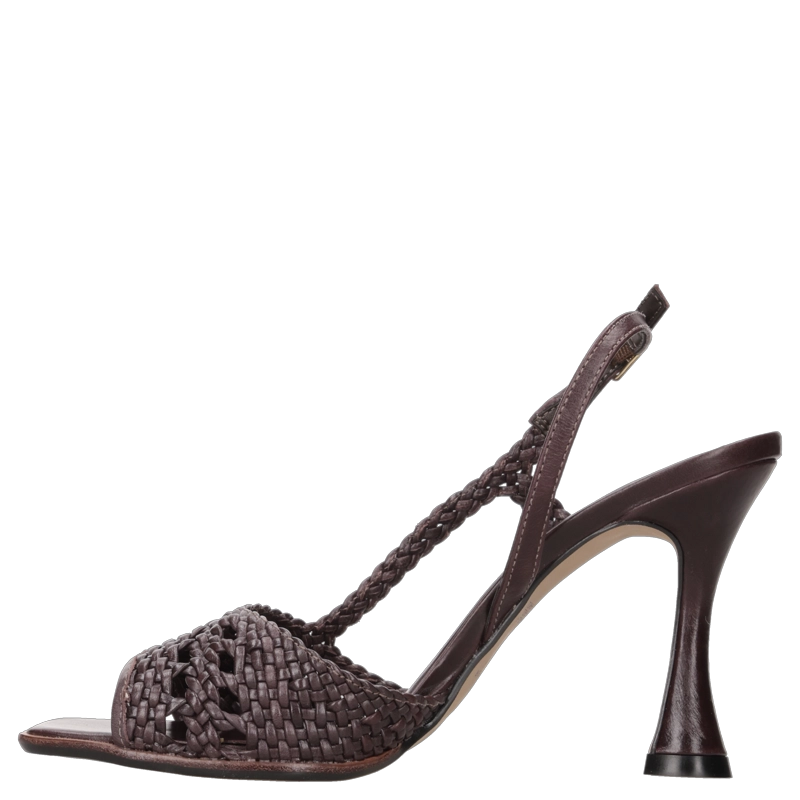 SANDALIA CASUAL MUJER MINGO - MIM0226 | MARRON OSCURO - 4