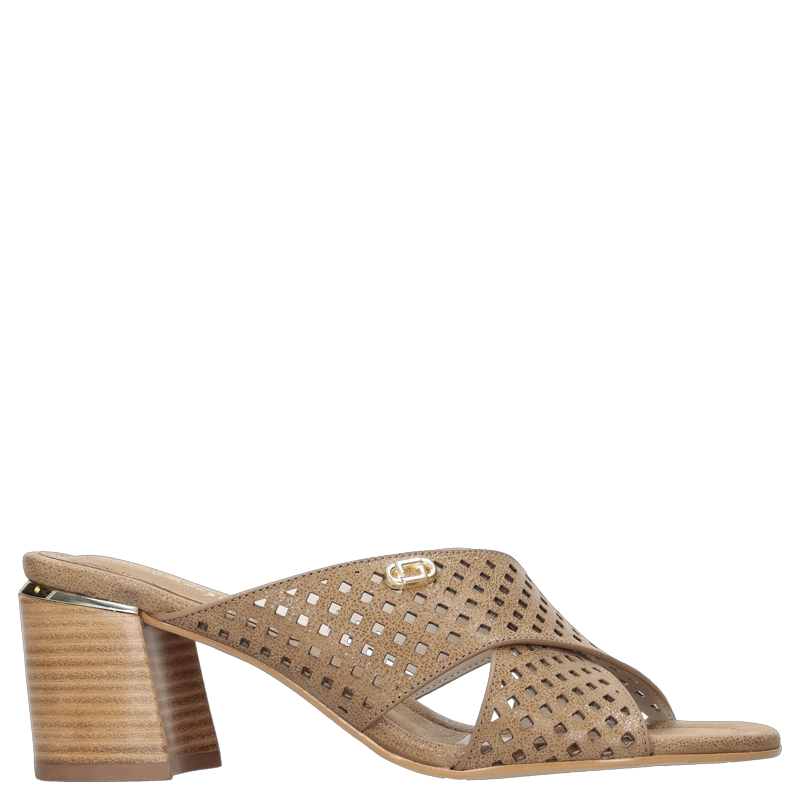 SANDALIA CASUAL MUJER LUZ DA LUA - LDM0190 | MARRON - 1
