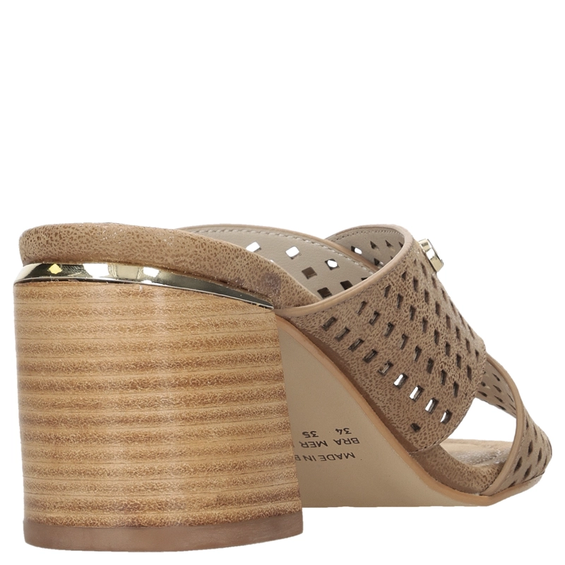 SANDALIA CASUAL MUJER LUZ DA LUA - LDM0190 | MARRON - 3