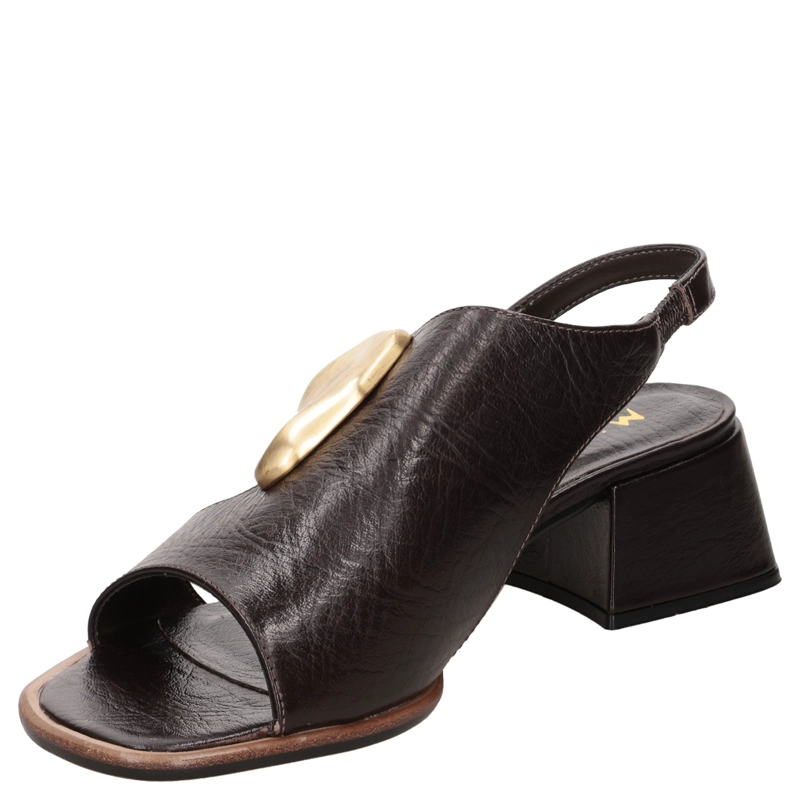 SANDALIA CASUAL MUJER MINGO - MIM0224 | MARRON OSCURO - 5