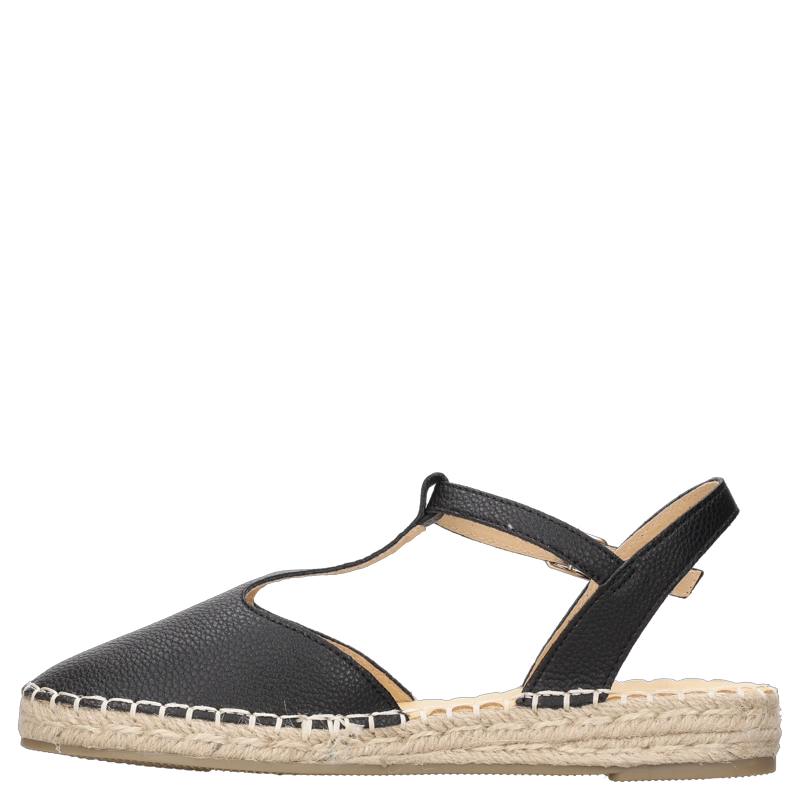 ALPARGATA CASUAL MUJER POLLINI - POM0121 | NEGRO - 4