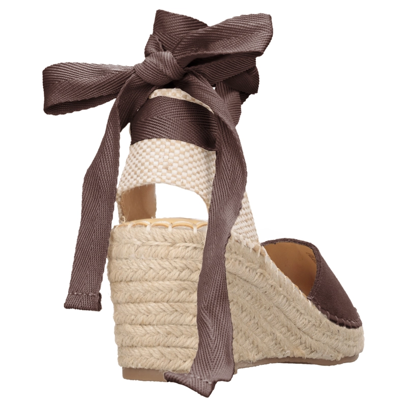 ALPARGATA CASUAL MUJER POLLINI - POM0396 | MARRON OSCURO - 3