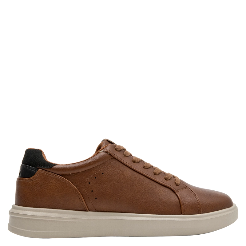 ZAPATILLA CASUAL HOMBRE PLUMA - PLH0091 | MARRON CLARO - 1