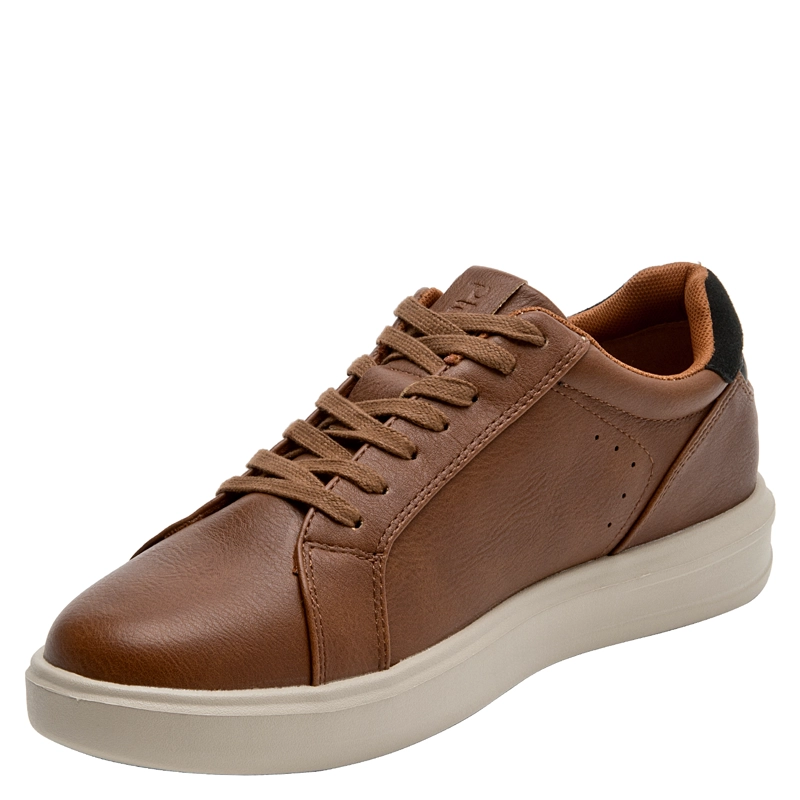 ZAPATILLA CASUAL HOMBRE PLUMA - PLH0091 | MARRON CLARO - 5