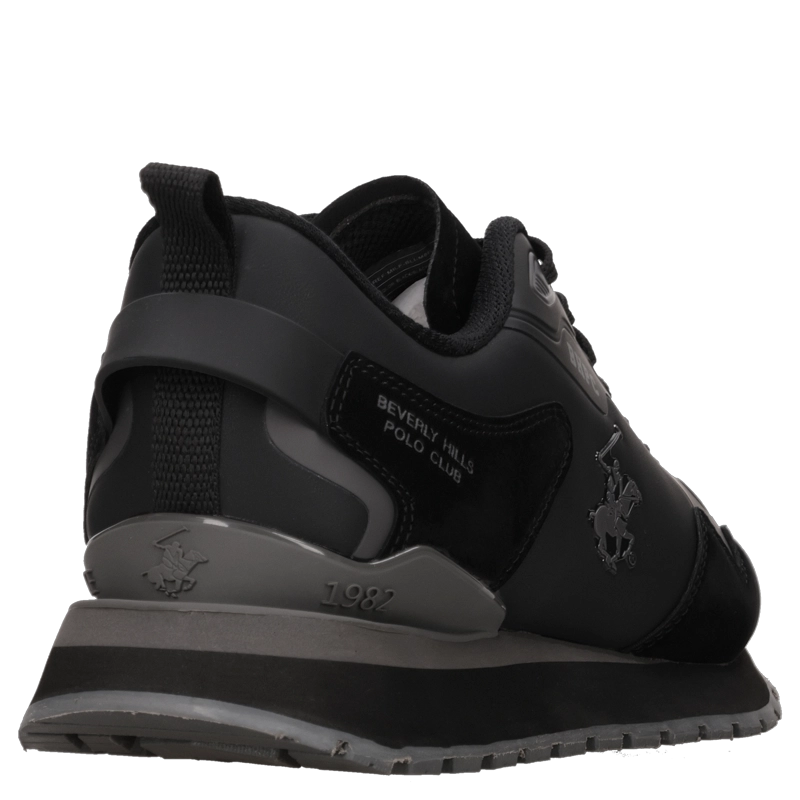 ZAPATILLA CASUAL HOMBRE BEVERLY HILLS POLO CLUB - BHH0008 | NEGRO - 3