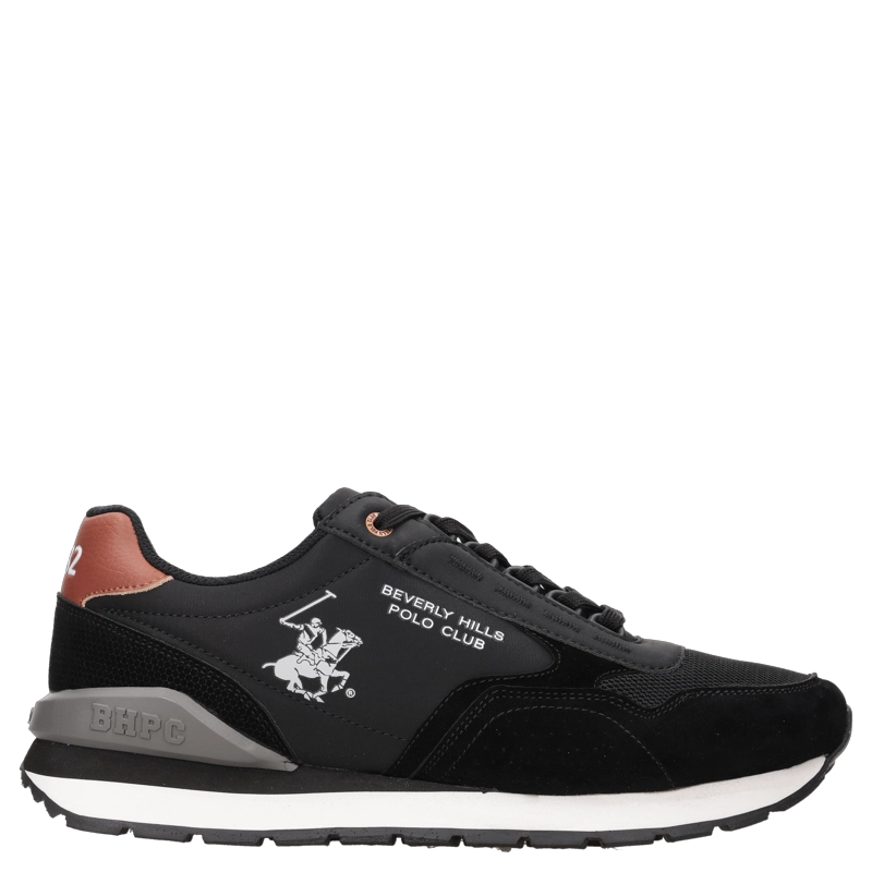 ZAPATILLA CASUAL HOMBRE BEVERLY HILLS POLO CLUB - BHH0002 | NEGRO - 1
