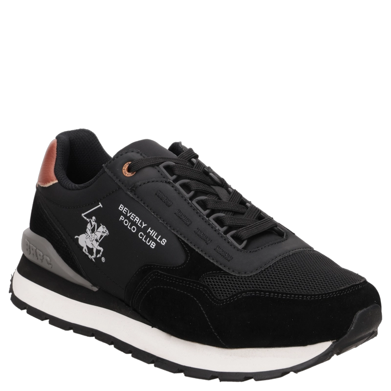 ZAPATILLA CASUAL HOMBRE BEVERLY HILLS POLO CLUB - BHH0002 | NEGRO - 2