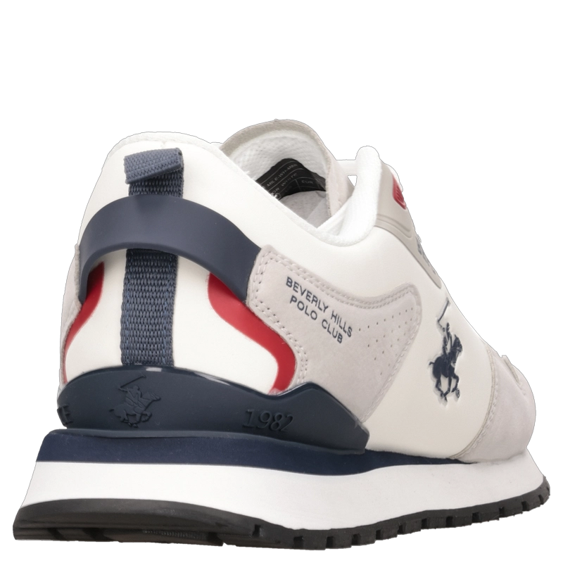 ZAPATILLA CASUAL HOMBRE BEVERLY HILLS POLO CLUB - BHH0008 | BLANCO - 3