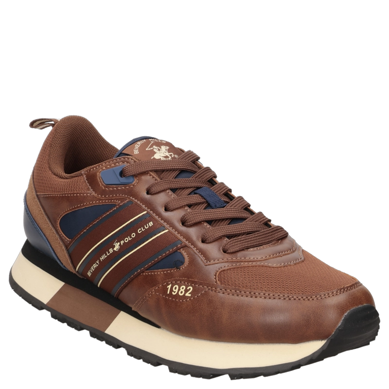 ZAPATILLA CASUAL HOMBRE BEVERLY HILLS POLO CLUB - BHH0004 | MARRON - 2