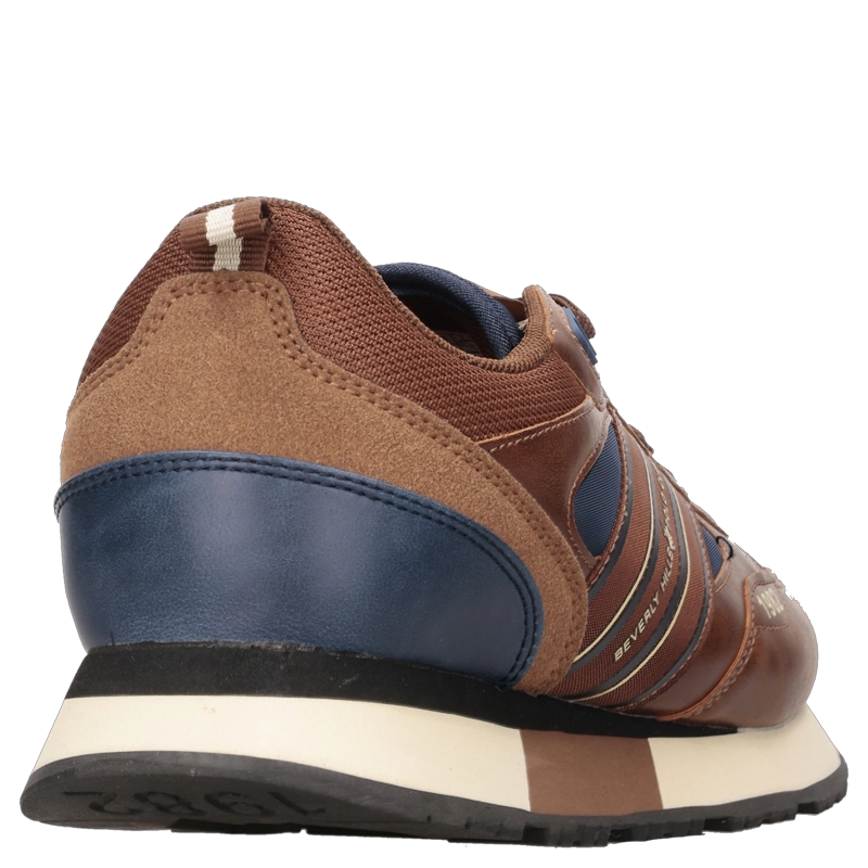 ZAPATILLA CASUAL HOMBRE BEVERLY HILLS POLO CLUB - BHH0004 | MARRON - 3