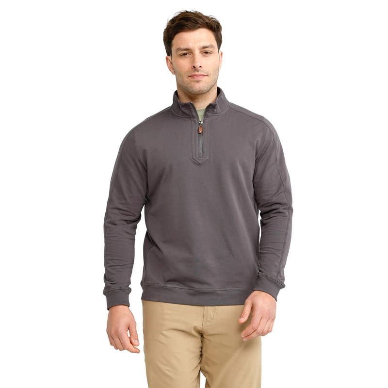 POLERON HOMBRE HALF ZIPPER PANAMA JACK - PJH035M | GRIS - 2