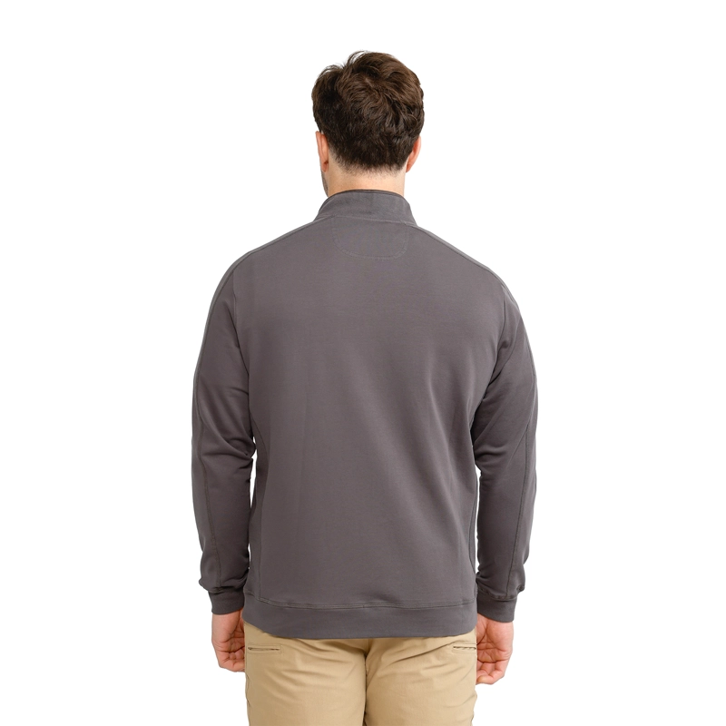 POLERON HOMBRE HALF ZIPPER PANAMA JACK - PJH035M | GRIS - 3