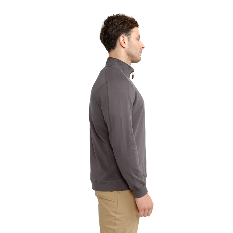 POLERON HOMBRE HALF ZIPPER PANAMA JACK - PJH035M | GRIS - 5