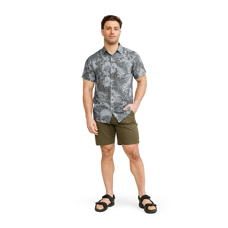 BERMUDA HOMBRE BASICO PANAMA JACK - PJH042M | VERDE - 2
